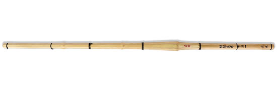 真竹製竹刀（竹のみ） 『雷神』 立面削古刀型竹刀 立面削り古刀拵 3.9尺 (剣道具) の通販